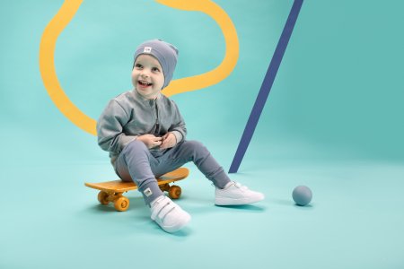 PINOKIO kelnės FUN TIME, mėlynos, 62 cm, 1-02-2203-18 1-02-2203-18-062NI