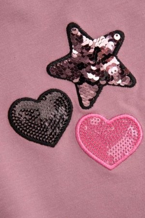 COCCODRILLO marškinėliai CRAFT PUNK GIRL KIDS, rožiniai, ZC5143102CGK-033-104, 104 cm 