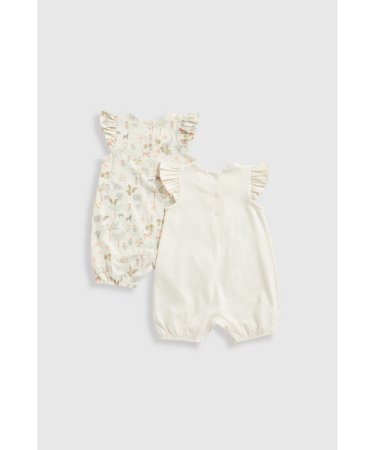 MOTHERCARE šliaužtinukas trumpomis rankovėmis, 2vnt., HD855 86 