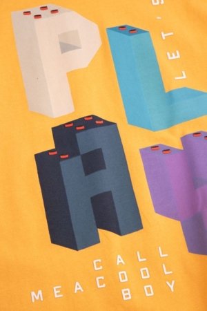 COCCODRILLO marškinėliai trumpomis rankovėmis, oranžiniai, WC6143203MBK-006-122, 122 cm 