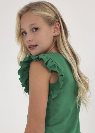 MAYORAL marškinėliai be rankovių 8G, emerald, 6060-55 6060-55