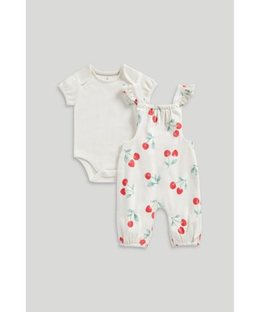 MOTHERCARE smėlinukas trumpomis rankovėmis ir kombinezonas, LL827 92 