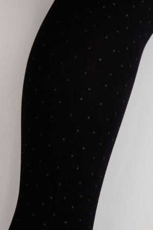 COCCODRILLO pėdkelnės TIGHT MICROFIBRE COLORFUL, juodos, cm 