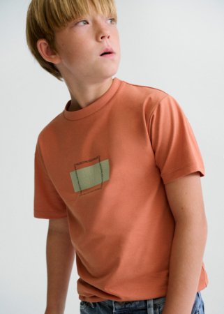 MAYORAL marškinėliai trumpomis rankovėmis, copper, 6.028-96, 140 cm 