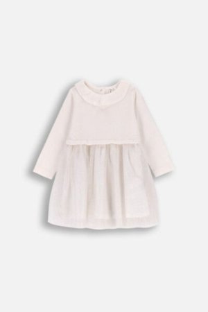 COCCODRILLO suknelė ELEGANT BABY GIRL, ecru, ZC4129402EBG-003-098, 98 cm 