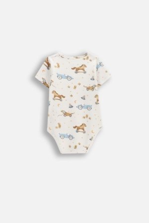 COCCODRILLO smėlinukas trumpomis rankovėmis, smėlio spalvos, dydis 