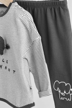 NEXT marškinėliai ilgomis rankovėmis ir kelnės, E48214 80-86 