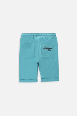 COCCODRILLO šortai HAPPY RETRO BOY JUNIOR, mėlyni, WC4120501HBJ-014 