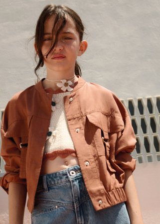 MAYORAL švarkas, clay, 6.404-83, 140 cm 