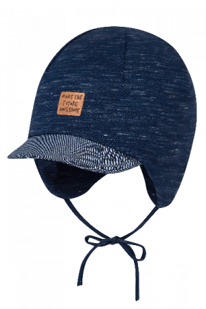 BROEL Aleks kepurė navy melange, 41 ALEKS navy