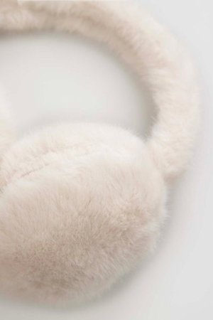 COCCODRILLO ausų apdangalas - ausinės ACCESSORIES, kreminės, ZC5317105ACC-003-000, one size 