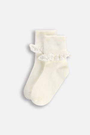 COCCODRILLO kojinės SOCKS GIRL, kreminės, WC5382201SOG-003-033, 33 cm 