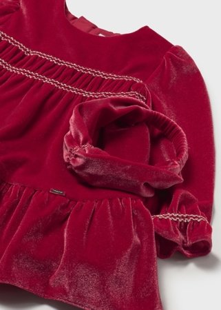 MAYORAL suknelė, red, 2.904-75, 4 cm 
