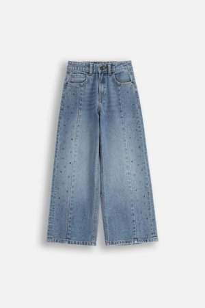 COCCODRILLO kelnės JEANS COLLECTION GIRL, mėlynos, cm 