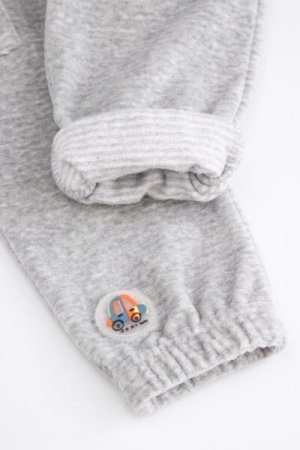 COCCODRILLO sportinės kelnės MY WAY BOY NEWBORN, pilkos, ZC4120101MBN-019-086, 86 cm 