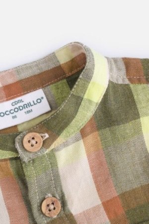 COCCODRILLO marškiniai ilgomis rankovėmis SMILE BOY NEWBORN, spalvoti, ZC4136101SBN-022-086, 86 cm 