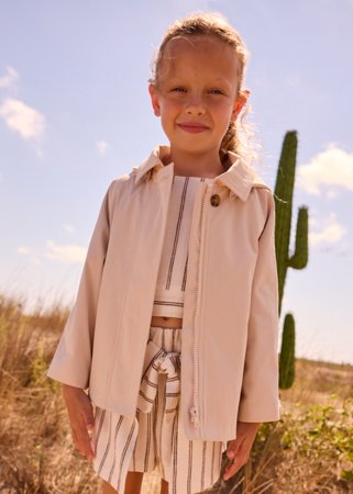 MAYORAL švarkas, custards, 3.458-93, 122  cm 