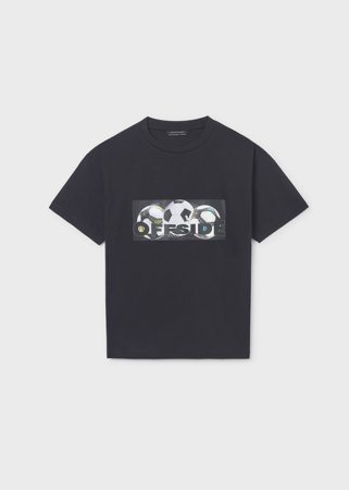 MAYORAL marškinėliai trumpomis rankovėmis, black, 6.033-18, 157  cm 