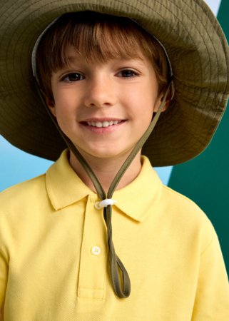 MAYORAL polo marškinėliai trumpomis rankovėmis, yellow, 150-10, 140 cm 