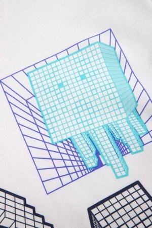 COCCODRILLO marškinėliai trumpomis rankovėmis, balti, dydis 