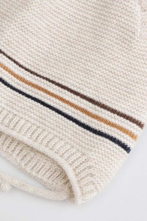 COCCODRILLO kepurė ACCESSORIES SPRING BOY, kreminė, WC5364101ASB-002-046, 46 cm 