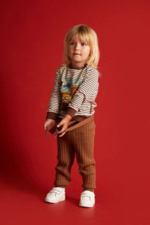 COCCODRILLO tamprės SMILE BOY NEWBORN, rudos, ZC4122201SBN-018-086, 86 cm 