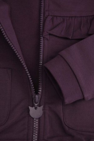 COCCODRILLO susegamas megztinis PASTELOVE GIRL NEWBORN, violetinis, ZC4132202PGN-016-086, 86 cm 