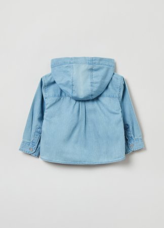OVS BOY9-36M SHIRTS L/S 2M 24-30 BLUE 001819392 001819392