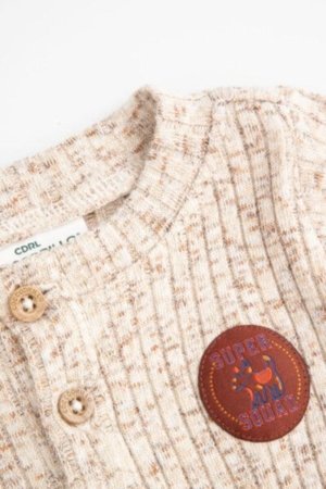 COCCODRILLO smėlinukas BETWEEN FRIENDS BOY NEWBORN, smėlio spalvos, ZC4112101BBN-002-086, 86 cm 