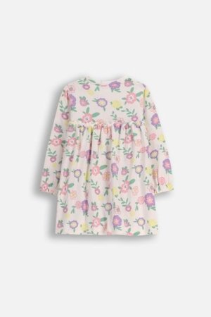 COCCODRILLO suknelė HAPPY PUPPY GIRL NEWBORN, kreminė, ZC5129601HGN-002-086, 86 cm 