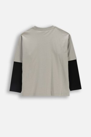 COCCODRILLO marškinėliai ilgomis rankovėmis, pilki, cm 