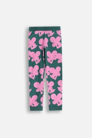 COCCODRILLO tamprės MAXITROPIC GIRL KIDS, žalios, WC5122104MGK-011-122, 122 cm 