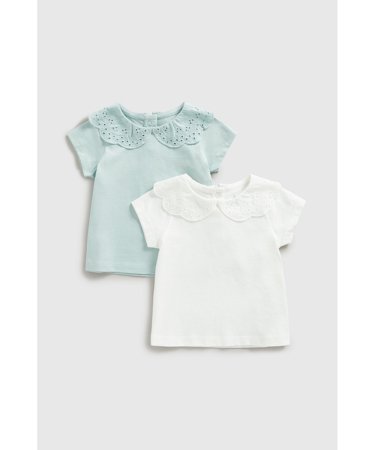 MOTHERCARE marškinėliai trumpomis rankovėmis, 2vnt., HC698 
