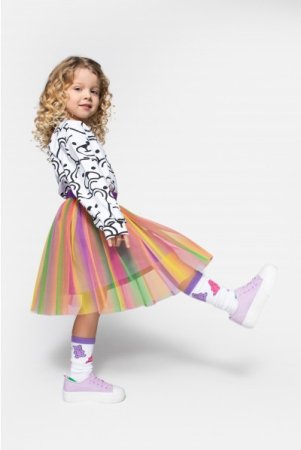 COCCODRILLO sijonas JOYFUL PUNK KIDS, multicoloured, WC4124201JPK-022-0 