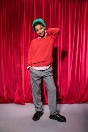 COCCODRILLO megztinis, raudonas, cm 