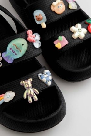 COCCODRILLO basutės, juodos, WC6208102SHG-021-032, 32/33 dydis 