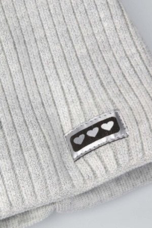 COCCODRILLO kepurė ACCESSORIES WINTER GIRL, silver, ZC4364310AWG-024-056, 56 cm 