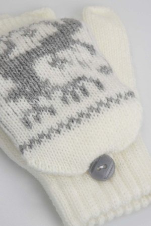 COCCODRILLO kumštinės pirštinės ACCESSORIES WINTER GIRL, multicoloured, ZC3360402AWG-022 