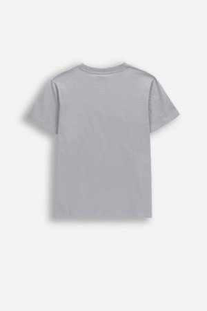 COCCODRILLO marškinėliai trumpomis rankovėmis, pilki, WC6143209VBA-019-134, 134 dydis 