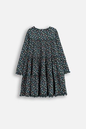 COCCODRILLO suknelė FROSTING PUDDLE GIRL KIDS, žalia, cm 