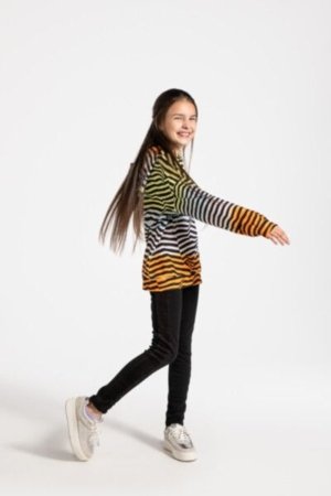 COCCODRILLO tamprės CARTOONS GIRL JUNIOR, juodos, ZC4122601CGJ-021-164, 164 cm 