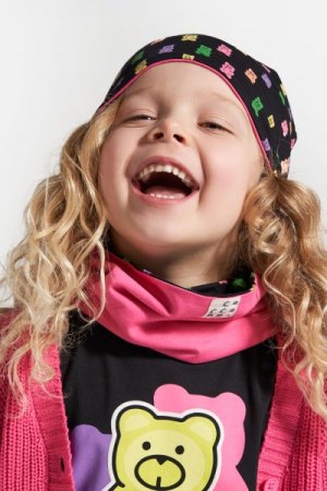 COCCODRILLO šalikas ACCEORIE PRING GIRL, multicoloured, WC4369207AG-022- 