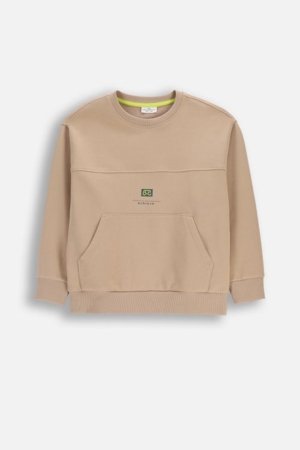 COCCODRILLO džemperis, smėlio spalvos, WC6132101NBJ-002-152, 152 cm 