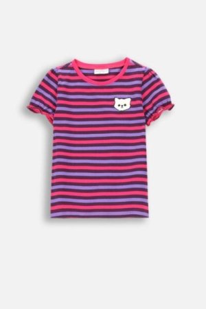 COCCODRILLO marškinėliai trumpomis rankovėmis ACADEMY GIRL KIDS, spalvoti, ZC4143203AGK-022-122, 122 cm 