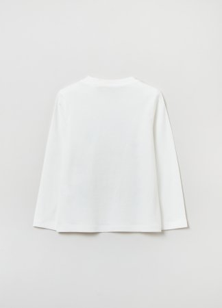 OVS BOY3-10Y T-SHIRT L/S 2M 6-7 WHITE 001820611 001820611