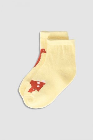 COCCODRILLO kojinės SOCKS BOY, geltonos, WC3382205SOB-004 WC3382205SOB-004-001