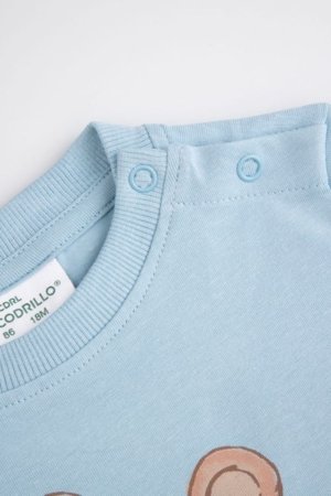 COCCODRILLO marškinėliai ilgomis rankovėmis, mėlyni, dydis 