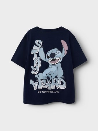 NAME IT STITCH marškinėliai, 13245034-282D3C 122-128 