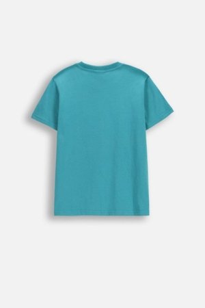 COCCODRILLO marškinėliai trumpomis rankovėmis, žali, WC6143204VBA-013-152, 152 dydis 