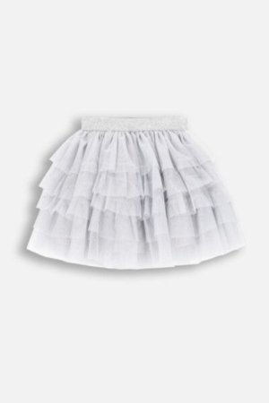 COCCODRILLO sijonas ELEGANT PARTY GIRL, pilkas, ZC4124204EPG-019-122, 122 cm 